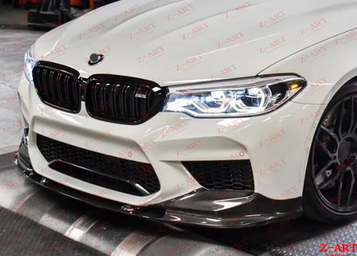 Z-ART углеродное волокно передний спойлер для BMW F90 M5 передняя губа ДЛЯ Все новые