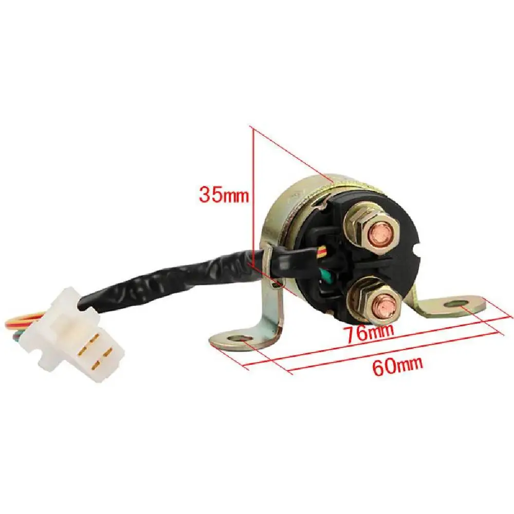 Partol пусковое реле мотоцикла электромагнитный 2 проводной разъем для Suzuki DR200SE VS800GLV