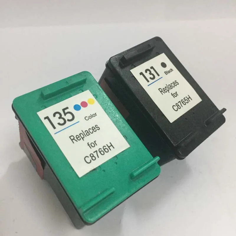 Vilaxh для HP131 135 совместимый чернильный картридж hp131 photosmart 2570 2600 2700 6520 6540 6620 460 5740 8750