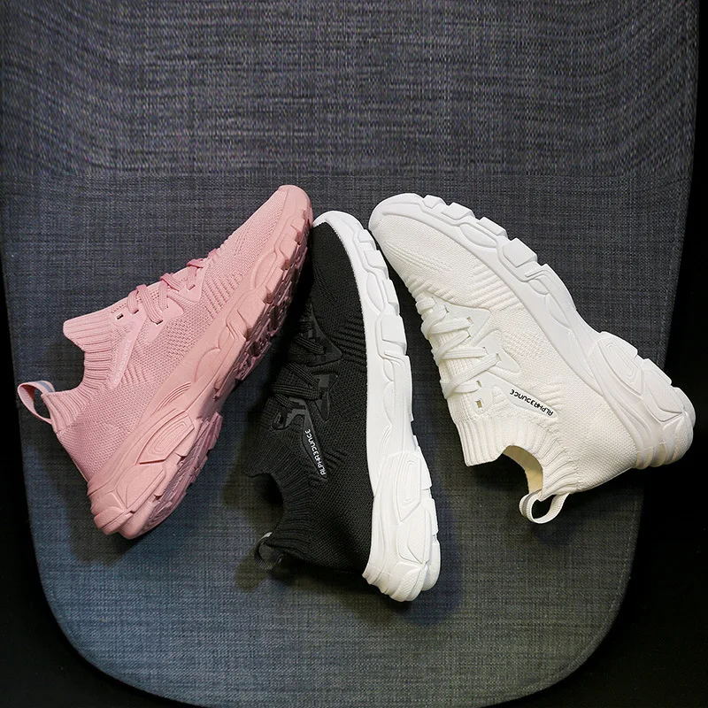 

Spring new style breathable socks shoes women ins father shoes leisure sports shoes female students Korean version of Baishoe