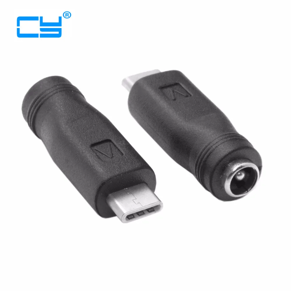 2 шт./лот USB 3 1 Тип C переменного тока в постоянный 5 мм заглушка для разъема питания