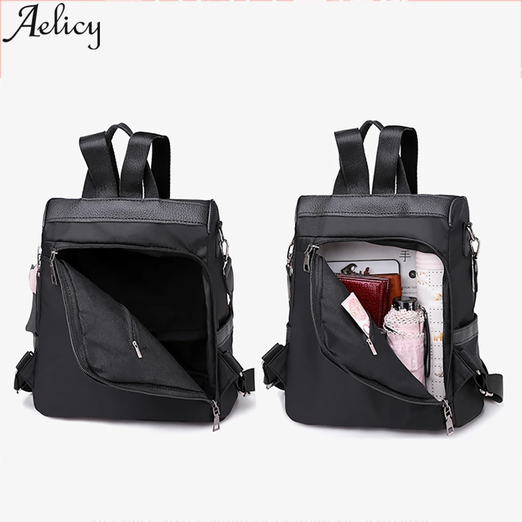 Aelicy, Модный женский рюкзак, Оксфорд, на каждый день, на молнии, для путешествий, для старшеклассников, студентов, сумка для женщин, мужчин, школьные сумки для подростков