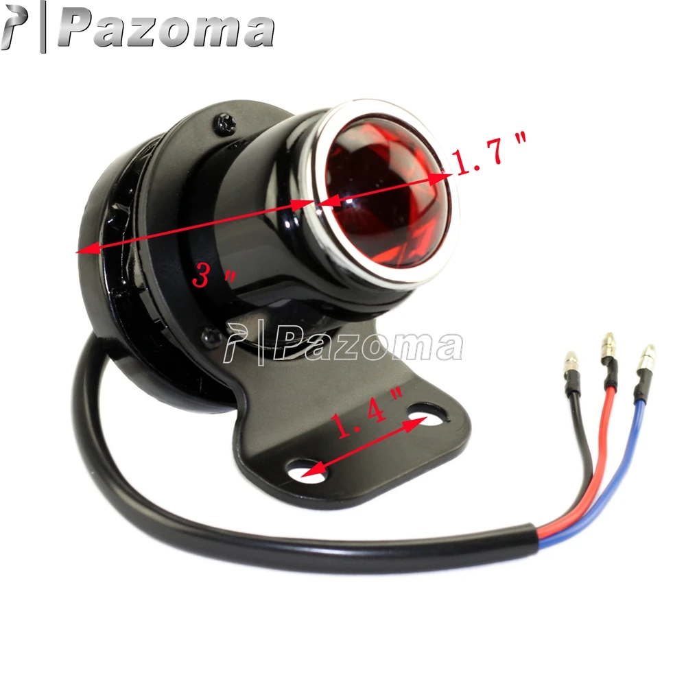 Lucas Стиль светодиодный фонарь светильник универсальный мотоцикл задний стоп для