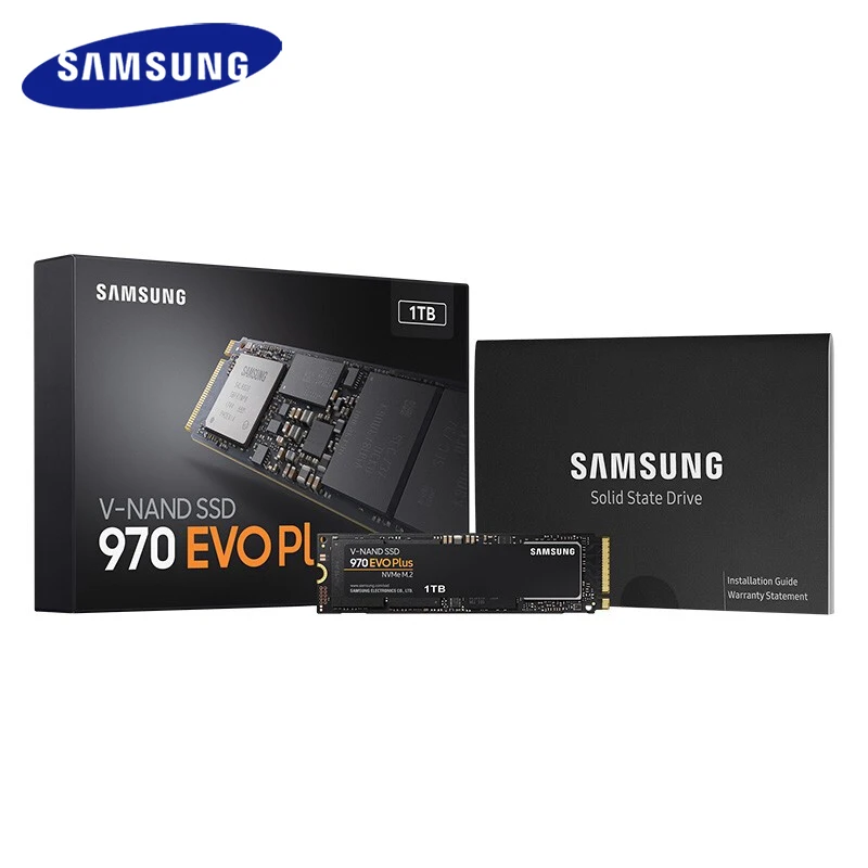 Samsung 970 EVO PLUS M.2 nvme SSD 250GB 500GB 1TB m2 pcie Internal Solid State Disk HD Hard Drive for Laptop Desktop PC Disk