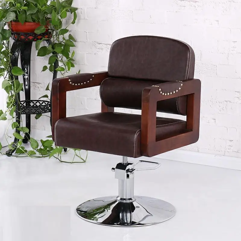 De Cabeleireiro макияж Sedie мебель для ногтей Fauteuil Schoonheidssalon Mueble Парикмахерская Салон магазин Barbearia парикмахерское кресло - Цвет: Version A