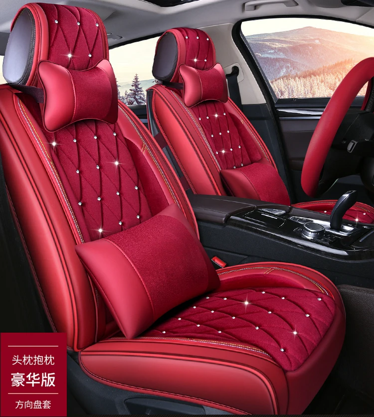 На ваш вкус автомобильные чехлы для сидений Подушка для Jeep Grand Cherokee Wrangler commander compass Патриот Чероки Ренегат бархат уютный