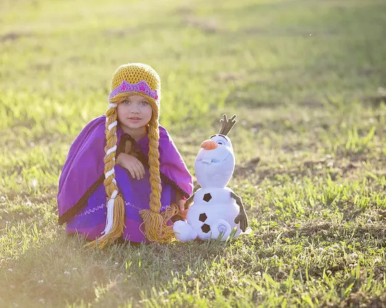 GIELS handmade Crochet for princess Hat Children's girls hats - Toddler to Adult 100% cotton Party COS PLAY | Детская одежда и