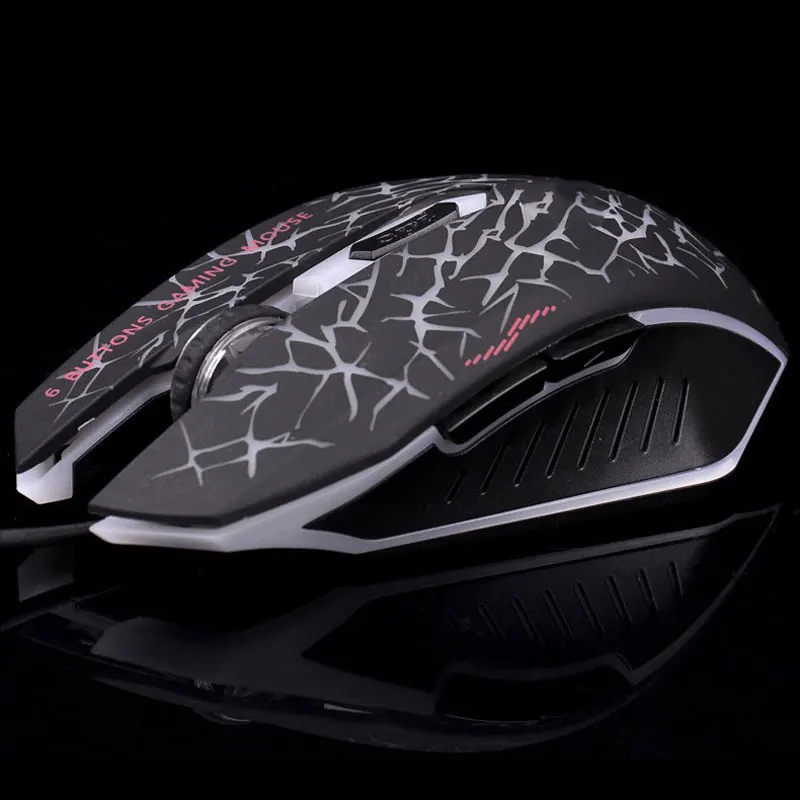 IceRay Professional Проводная игровая компьютерная мышь с разрешением 6D 3200 dpi