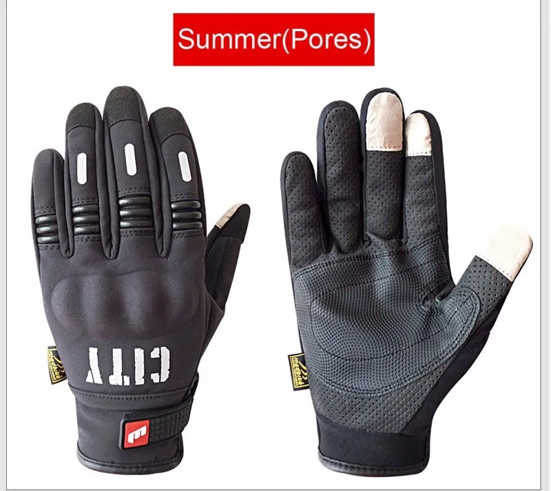 Полный Палец мотоцикл Luvas экран сенсорный Мотор перчатки Guantes de la motocicleta перчатки Велоспорт гоночная спортивная защита STA05