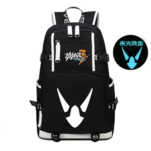 Игровой Honkai Impact 3 киана каслана рюкзак для путешествий Kawaii женский рюкзак Mochila Feminina школьные сумки Oxford большая книжная сумка - Цвет: 6