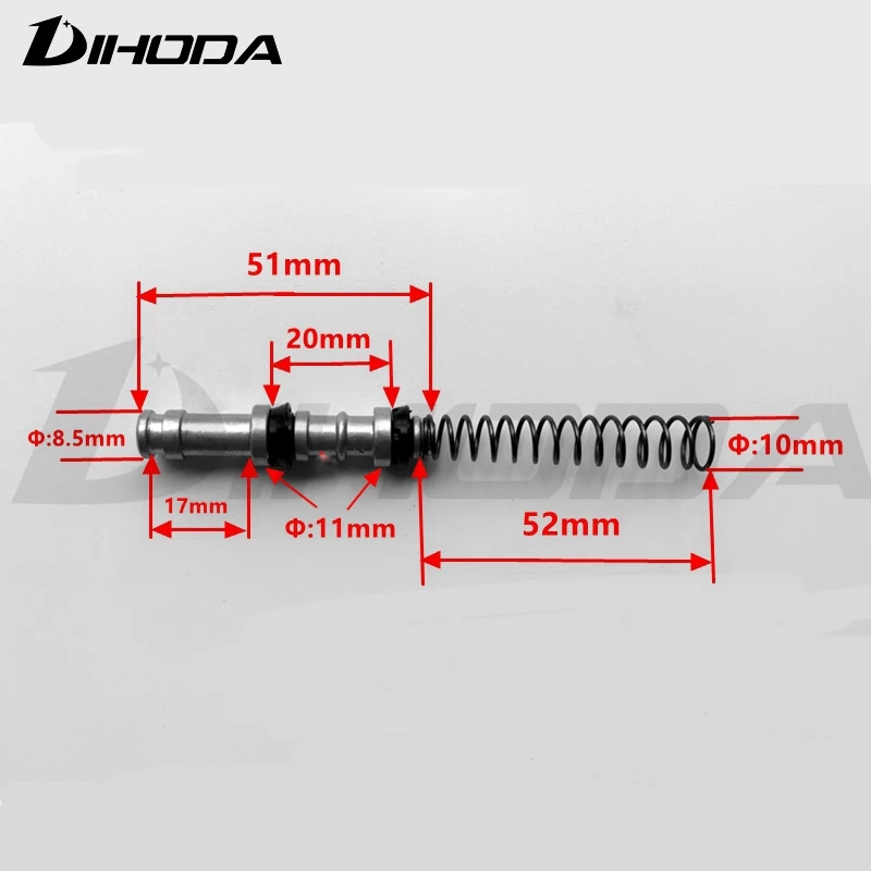 Тормозной насос для мотоцикла поршневой Плунжер 11 мм ремонтные комплекты главный цилиндр поршневые