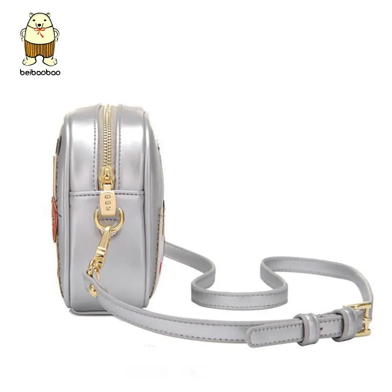 Beibaobao Cartoon Printing Design Lovely Cross-body Bags Leather Clutch Women Messenger Female Tote Bag Bolsas B097 | Багаж и сумки