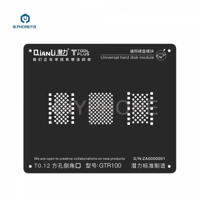 QianLi трафареты для реболлинга NAND BGA реболлинг трафарет Ремонт iPhone 5S 6 6S 7 7Plus 8 8P