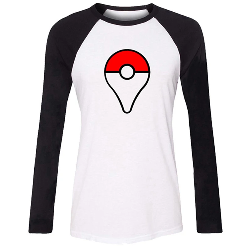 Lisli Pokemon Go с топ футболка осень модные женские туфли белый хлопок высокое качество