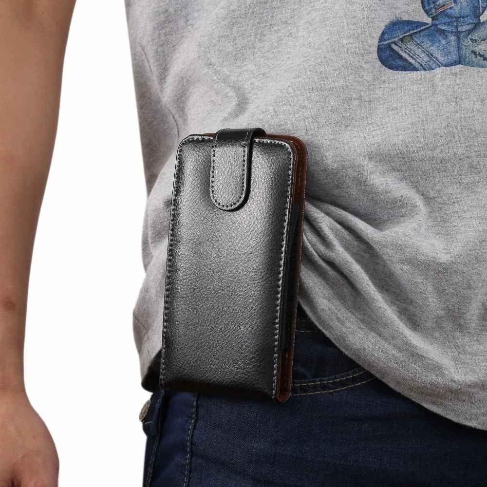 With 360 Degree Rotation Clip Cover Belt Waist Pouch Holster Vertical Phone Case For Huawei Mate S 7 8 9 10 Nova 2 3 | Мобильные