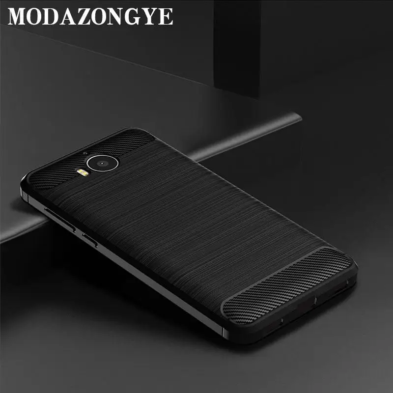 Чехол для Huawei Y5 2017 чехол Mya-L22 силиконовая задняя крышка телефона искусственная