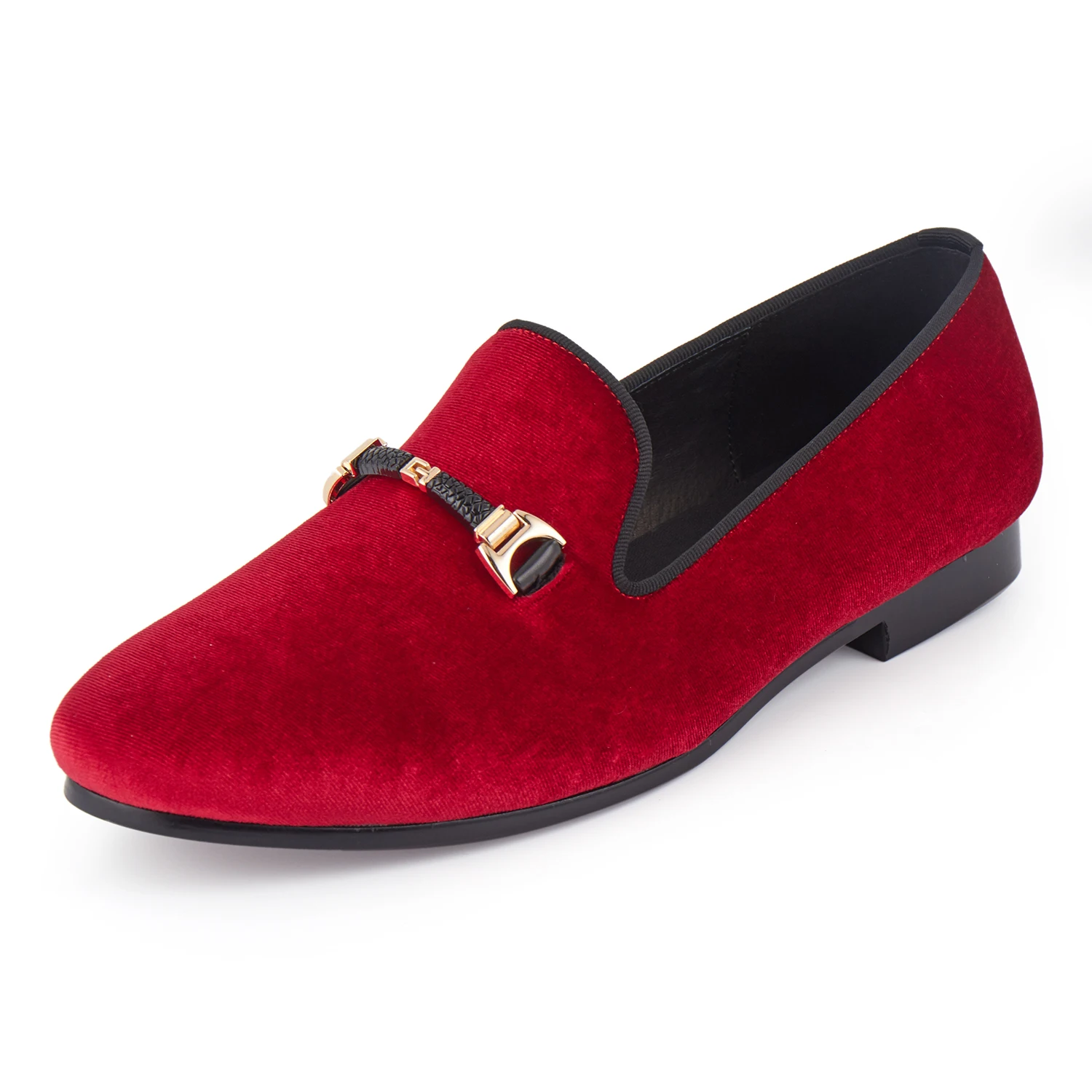Мужские красные бархатные лоферы с пряжкой размеры 6 14|shoes size|shoes dress shoeshoes shoes |