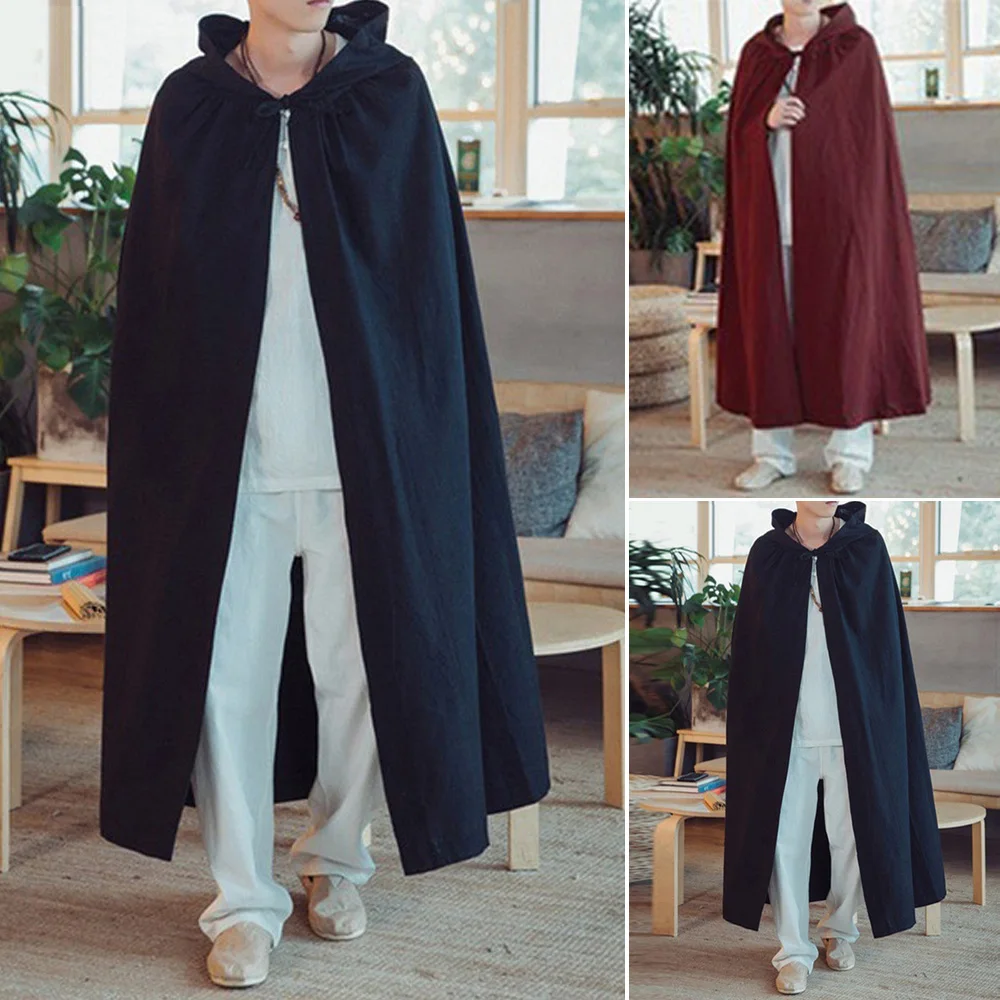 2019 Новое поступление мужские винтажные накидки повседневные свободные