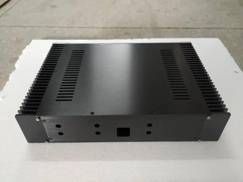 Чехол из алюминия для усилителя мощности с двойным радиатором серии BRZHIFI