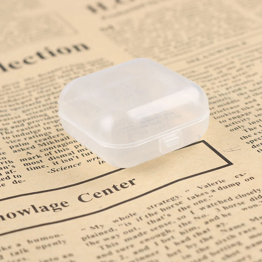 10 шт./компл. мини герметичный контейнер для крема лица прозрачная пластиковая