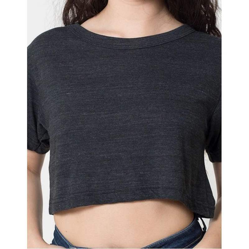 Женский укороченный топ с круглым вырезом 6 цветов | Женская одежда