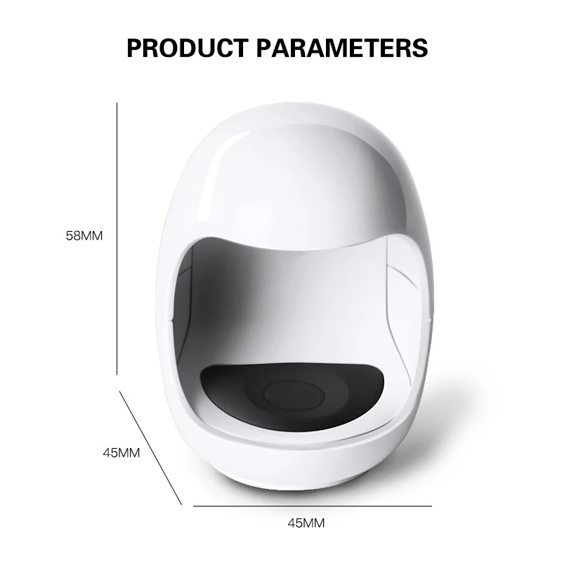 Легко носить с собой-дизайн в форме яйца УФ-лампа Светодиодная Сушилка для ногтей
