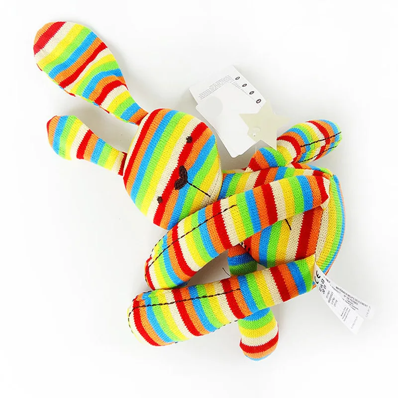 

42CM New Baby Cute Bunny Rabbit Comfortable&Soft Sleeping Children's Doll PP Cotton Stuffed Plush Toys Lovely Animal Brinquedos