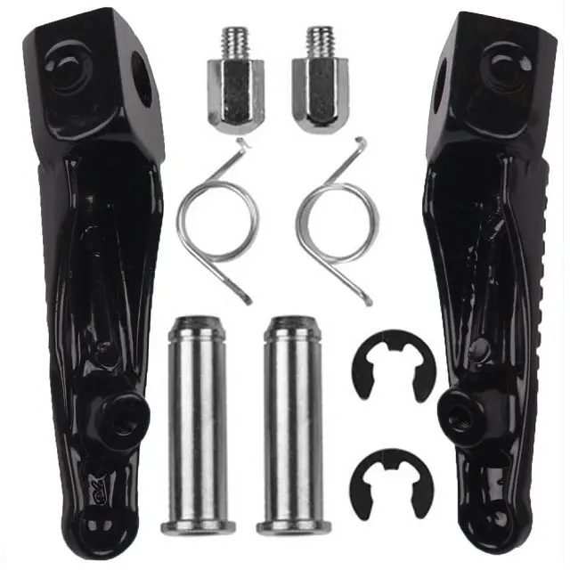 Передняя подставки для ног пригодный Kawasaki Ninja ZX6R 9R 10R 12R ZX636 EX650 ER6F ER6N 650R Z750 1000 1000SX