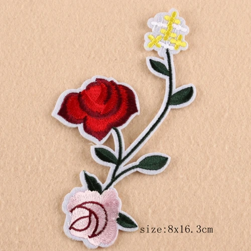 Аппликация для одежды с цветочными нашивками аппликация наклейка нашивка курток