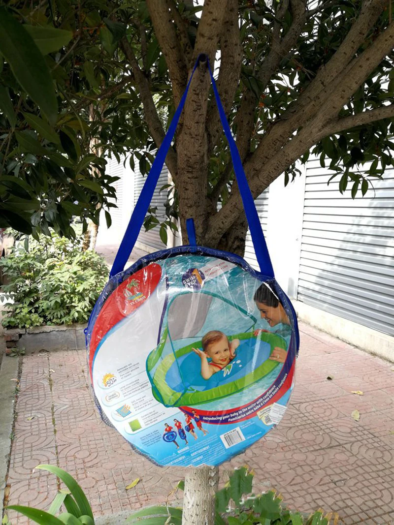Детский плавательный бассейн с навесом для детей в возрасте от 9 до 36 месяцев
