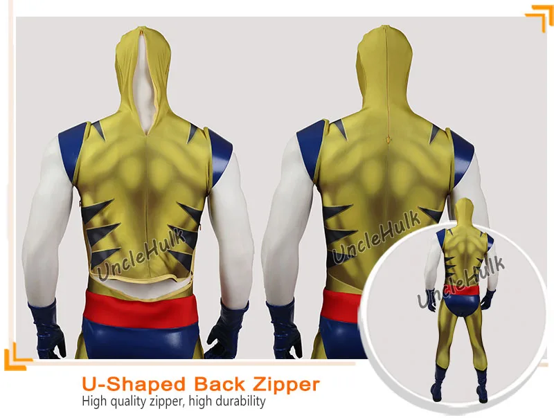 X-men Джеймс Логан Howlett комикс лайкра спандекс костюм из лайкры-SH5006 | UncleHulk
