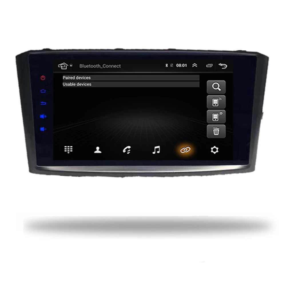 Android 8,1/9,0 Автомагнитола gps Navi для Toyota Avensis 2004-2008 автомобильный мультимедийный стерео аудио навигатор Sat Nav Головное устройство Wifi BT