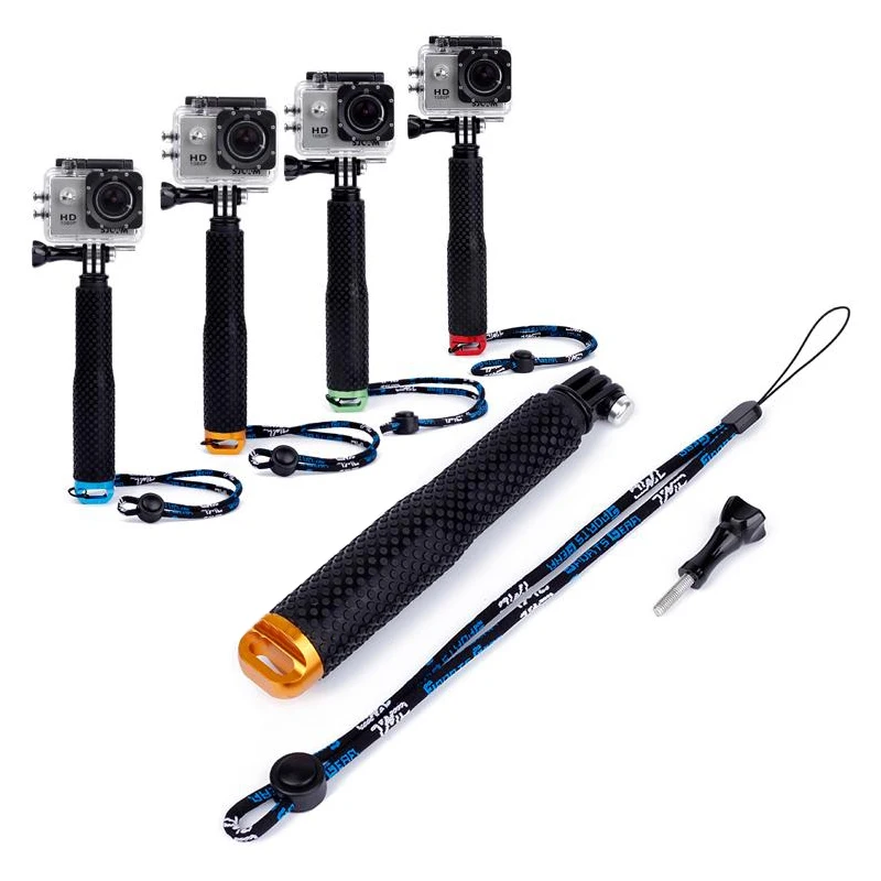 Легкий 19 дюймовый монопод для камеры Go Pro селфи Палка GoPro Hero 7 6 8 Osmo