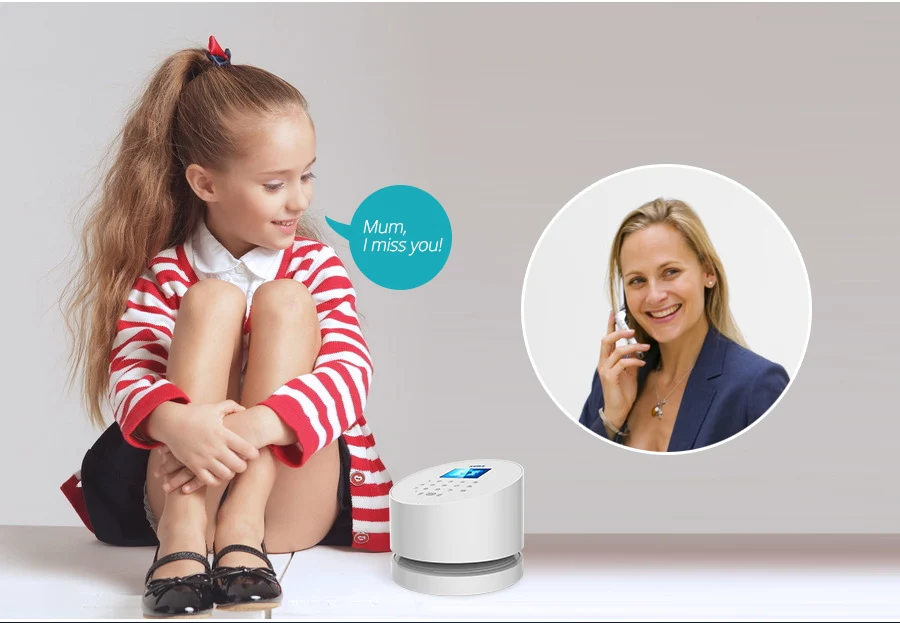KERUI W2 беспроводная wifi GSM PSTN система охранной сигнализации приложение для телефона дистанционное управление Умный детектор дыма домашняя охранная сигнализация