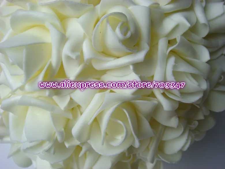 9 &quot23 см Искусственный цветок розы поцелуй мяч свадебный стол центр декоративные