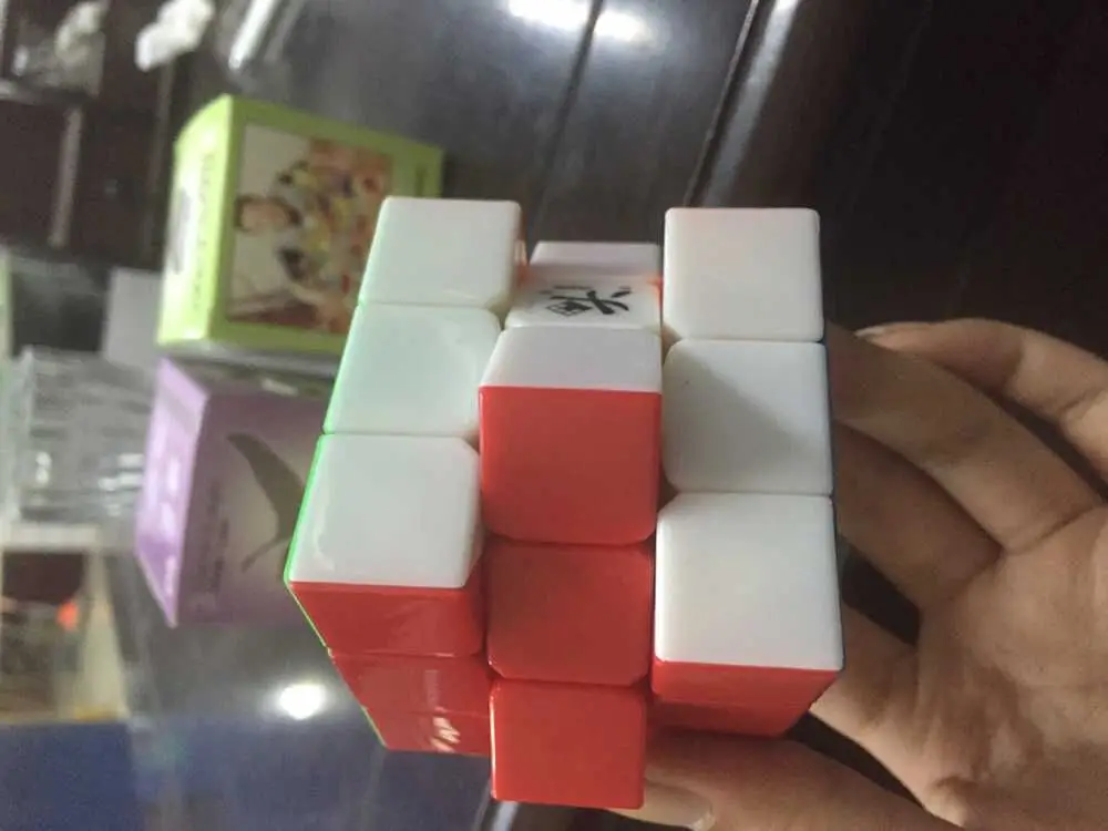Волшебный куб головоломка Dayan Guhong 57 мм 3x3x3 скоростной Cubo Magico детские развивающие