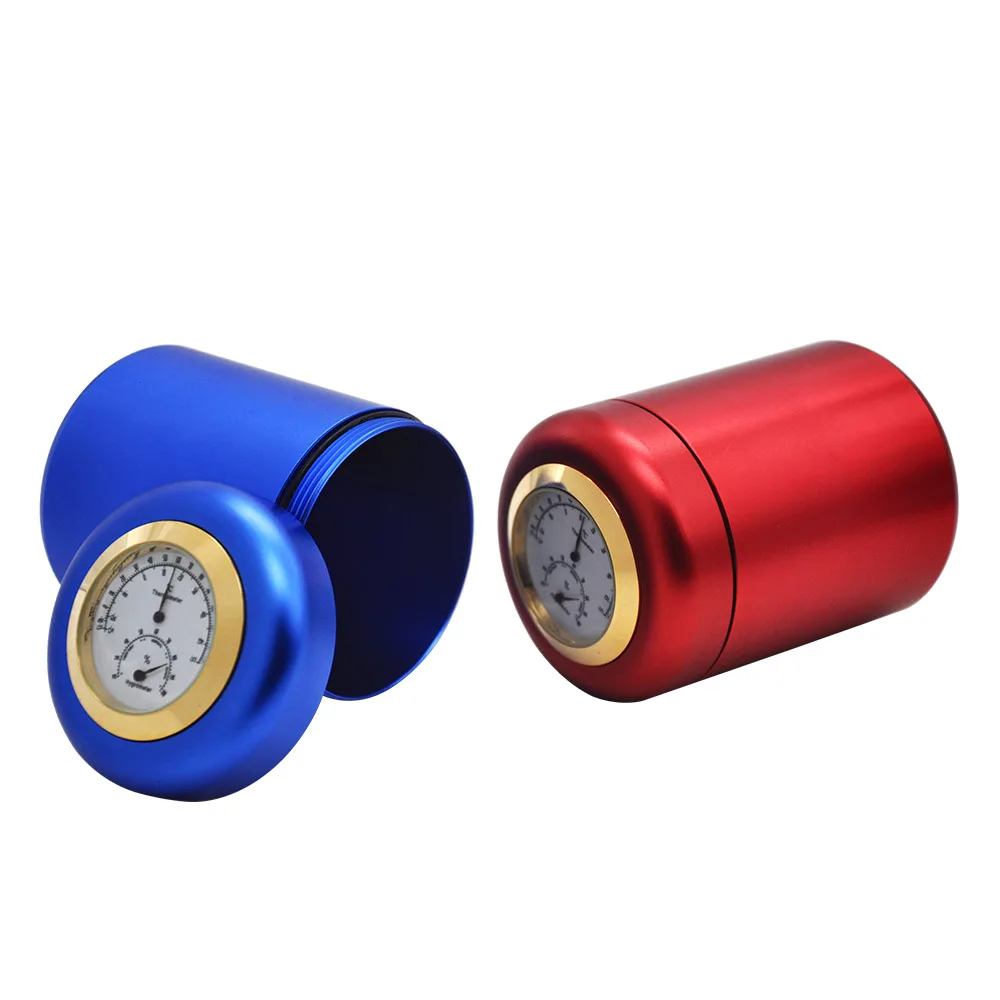 HORNET Air Craft Алюминиевый металлический контейнер для хранения с термометром и