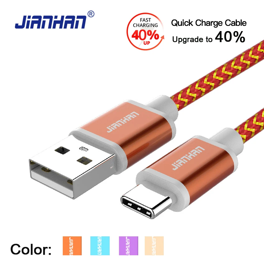 Реверсивный USB C кабель для быстрой зарядки Samsung зарядное устройство типа