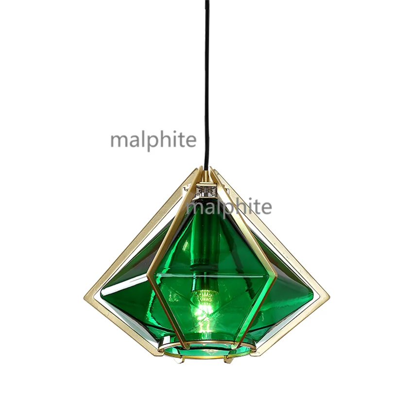 Скандинавский LED хрустальный подвесной светильник освещение для гостиной