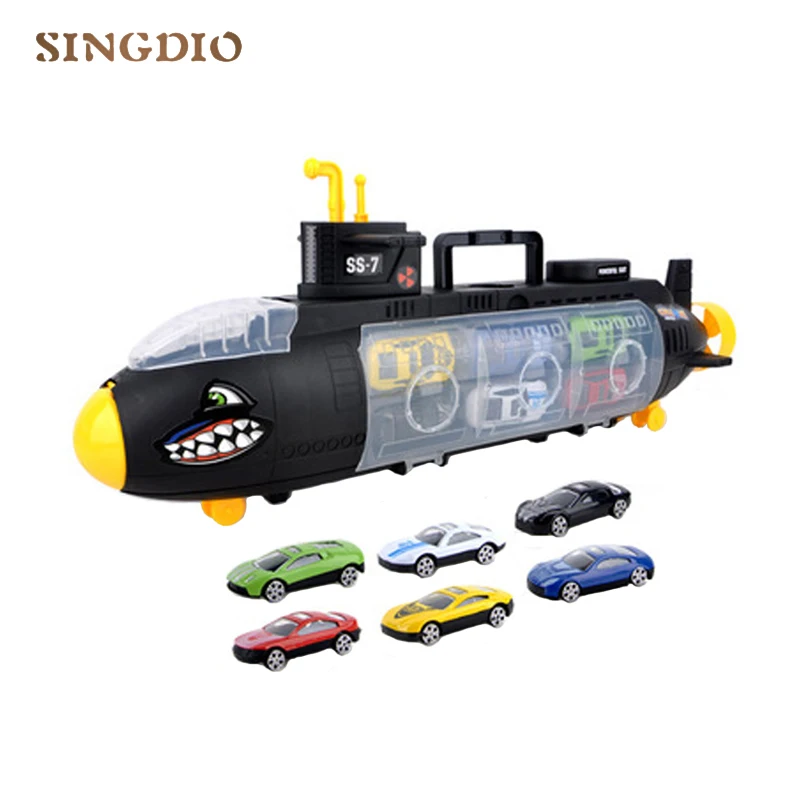 Большой размер интересная креативная подводная лодка Акула с 6 моделями