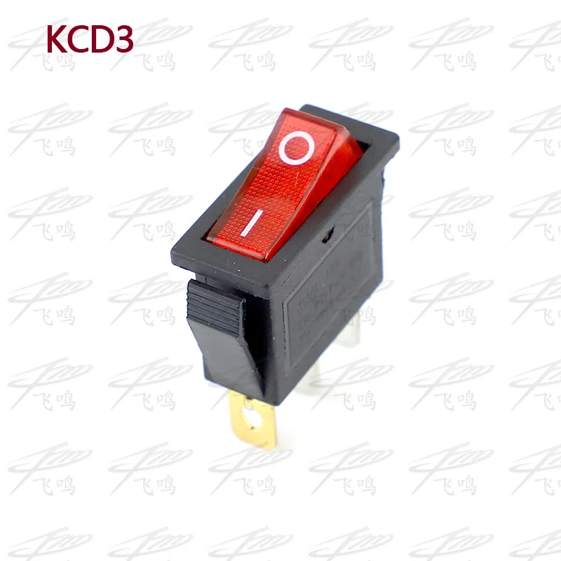 

On-Off 3Pin DPST Rocker Switch 15A/20A 250V/125VAC