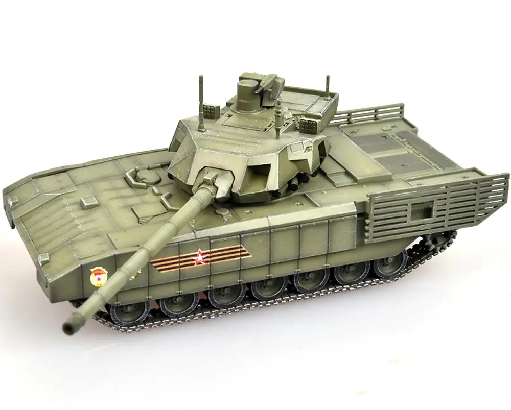 Россия T-14 ARMATA главный боевой танк 1: 72 готовой Танк модель собрать