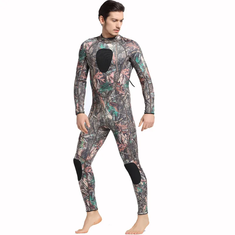 2017 Мужской Камуфляжный гидрокостюм 3 мм из неопрена мужской купальник Рашгард