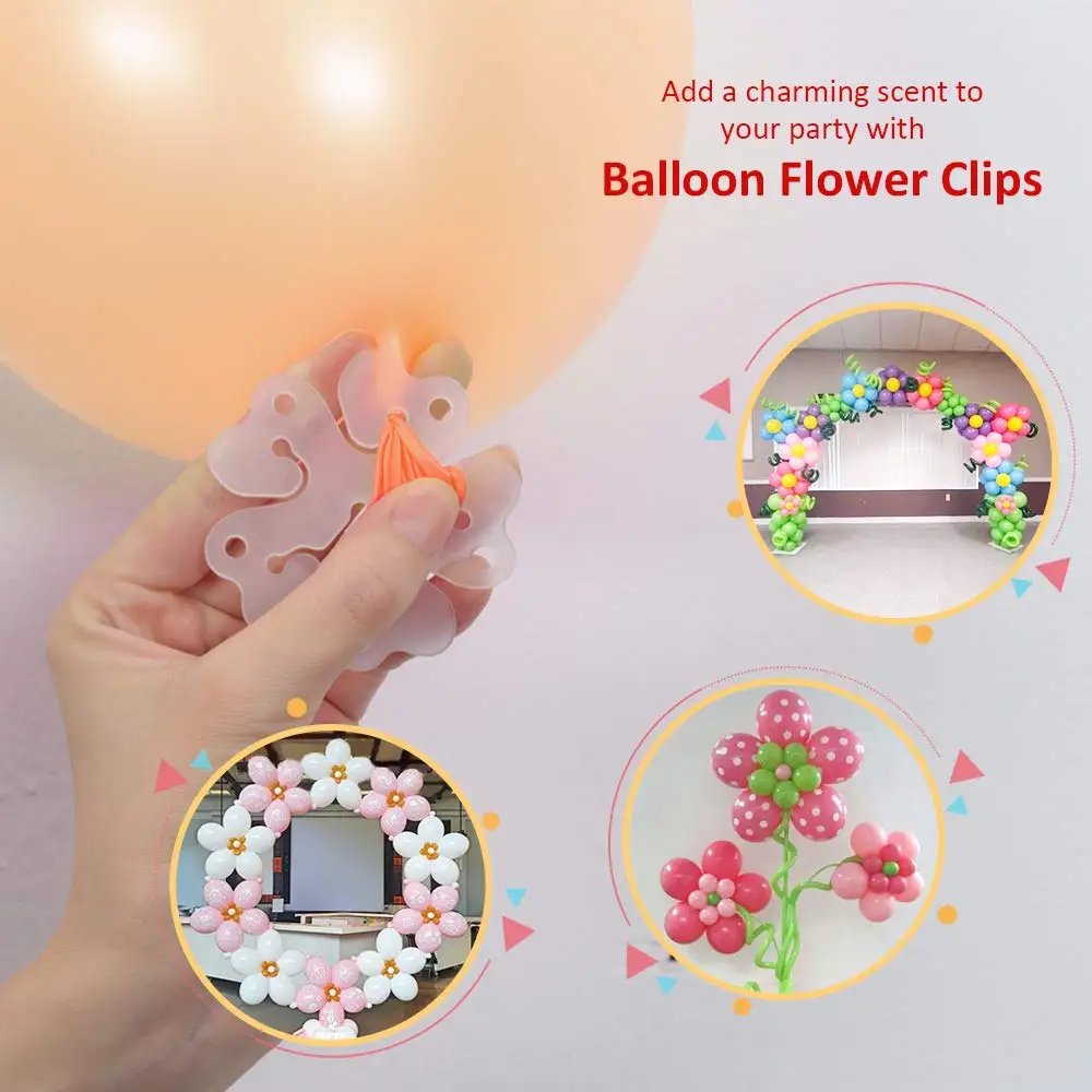 1m Balloon Sticks Holders Balloons Accessories Balloon Arch Chain Ballons Stand Kit Ring Clips Birthday Party Wedding Decors