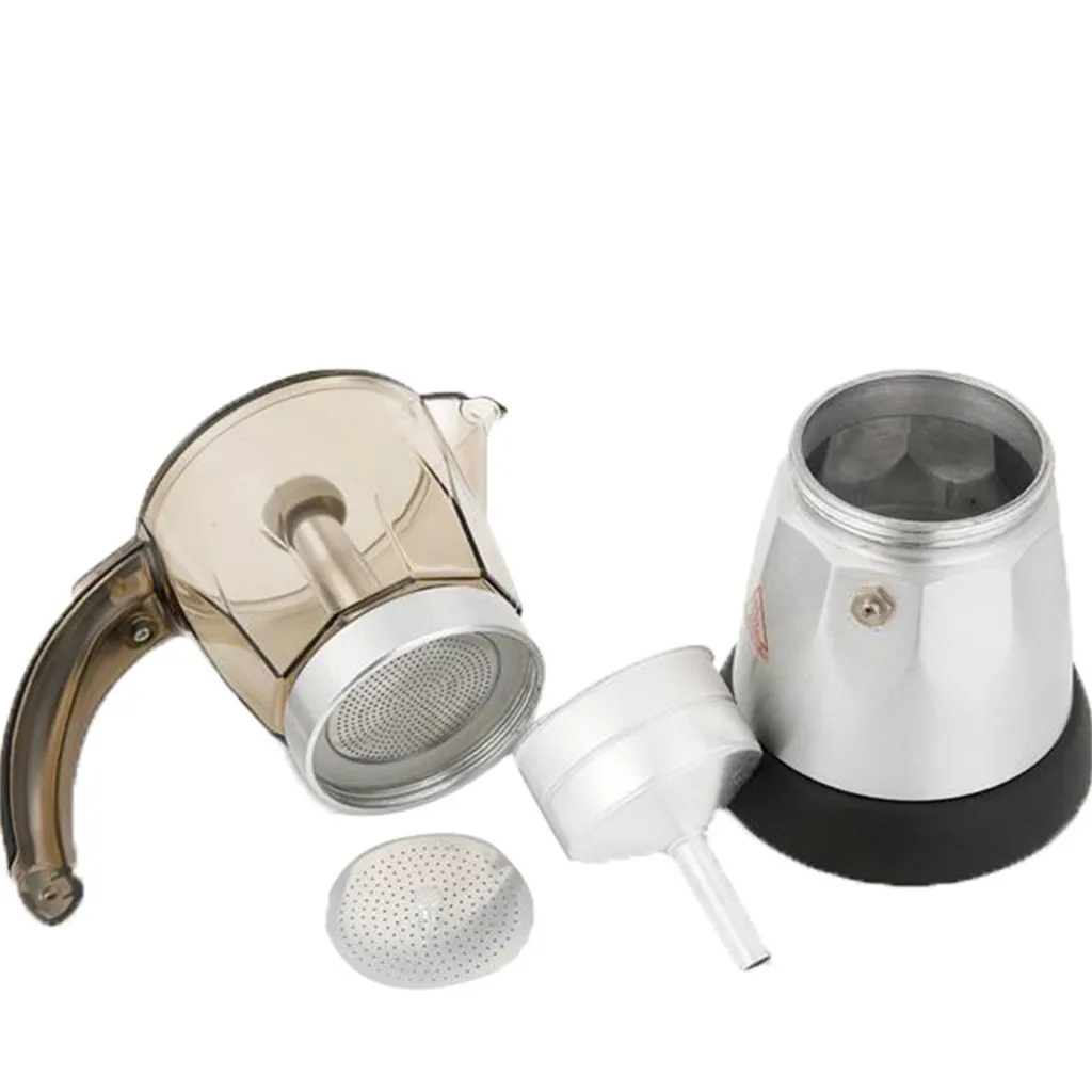 Электрическая Кофеварка Moka Pot Espresso Coffee Percolator 300 мл аксессуары для ЕС домашний