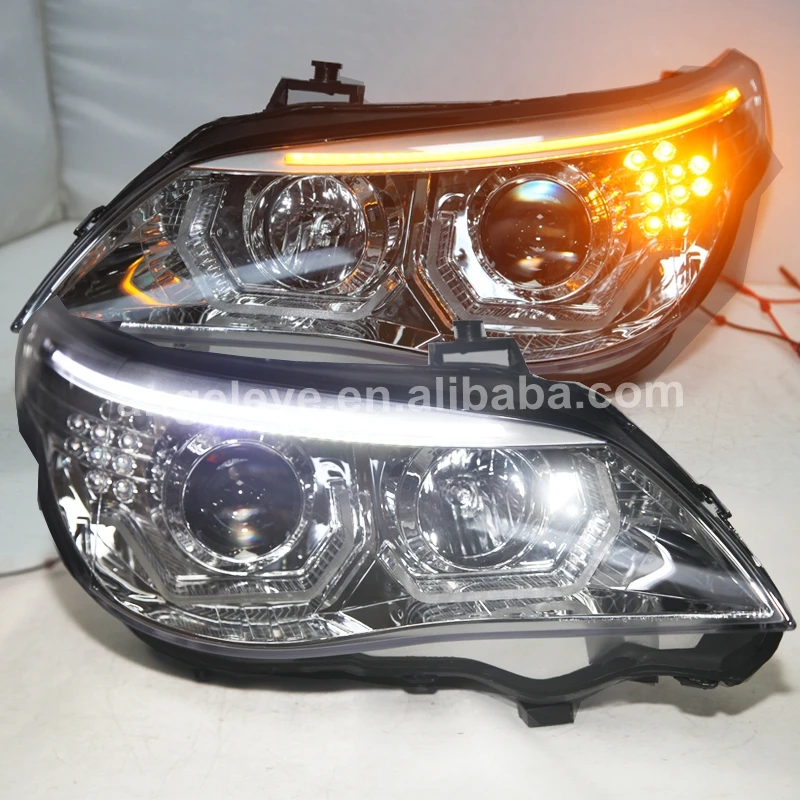 2003-2007 год E60 523i 525i 530i головсветильник для оригинального автомобиля галогенного
