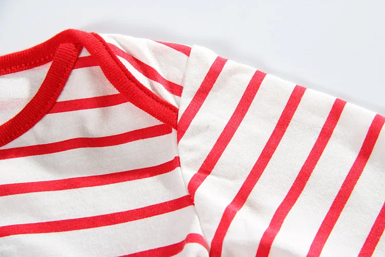 Одежда для маленьких мальчиков в полоску такси модные боди с рукавами рубашки