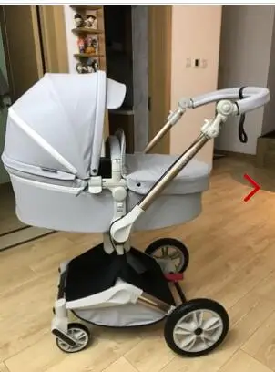 Роскошная детская коляска Высокая Land-Scape детская коляска 3 в 1 Hotmom коляска
