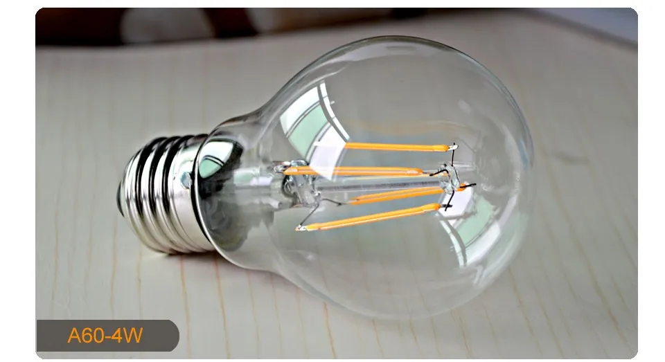 E27 затемнения светодиодный светильник 2W 4W 6W 8W ретро лампы накаливания 220 В Edison светодиодная лампа накаливания лампа в форме пузыря для крытого украшения светильник