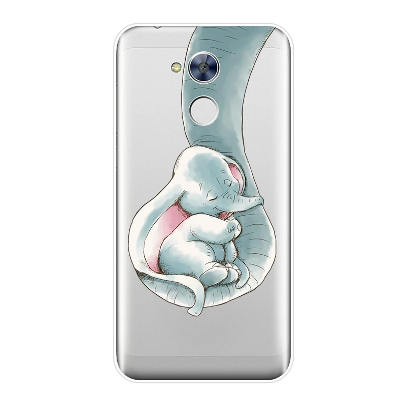 Задняя крышка для Huawei Honor 4X 5A 5X 6 6X Забавный Мягкий силиконовый чехол телефона 4C 5C 6C